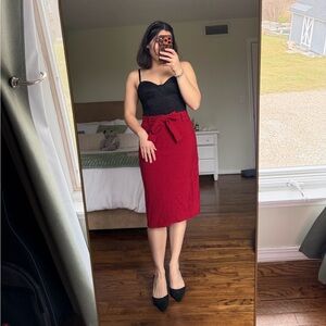 Banana republic suit skirt